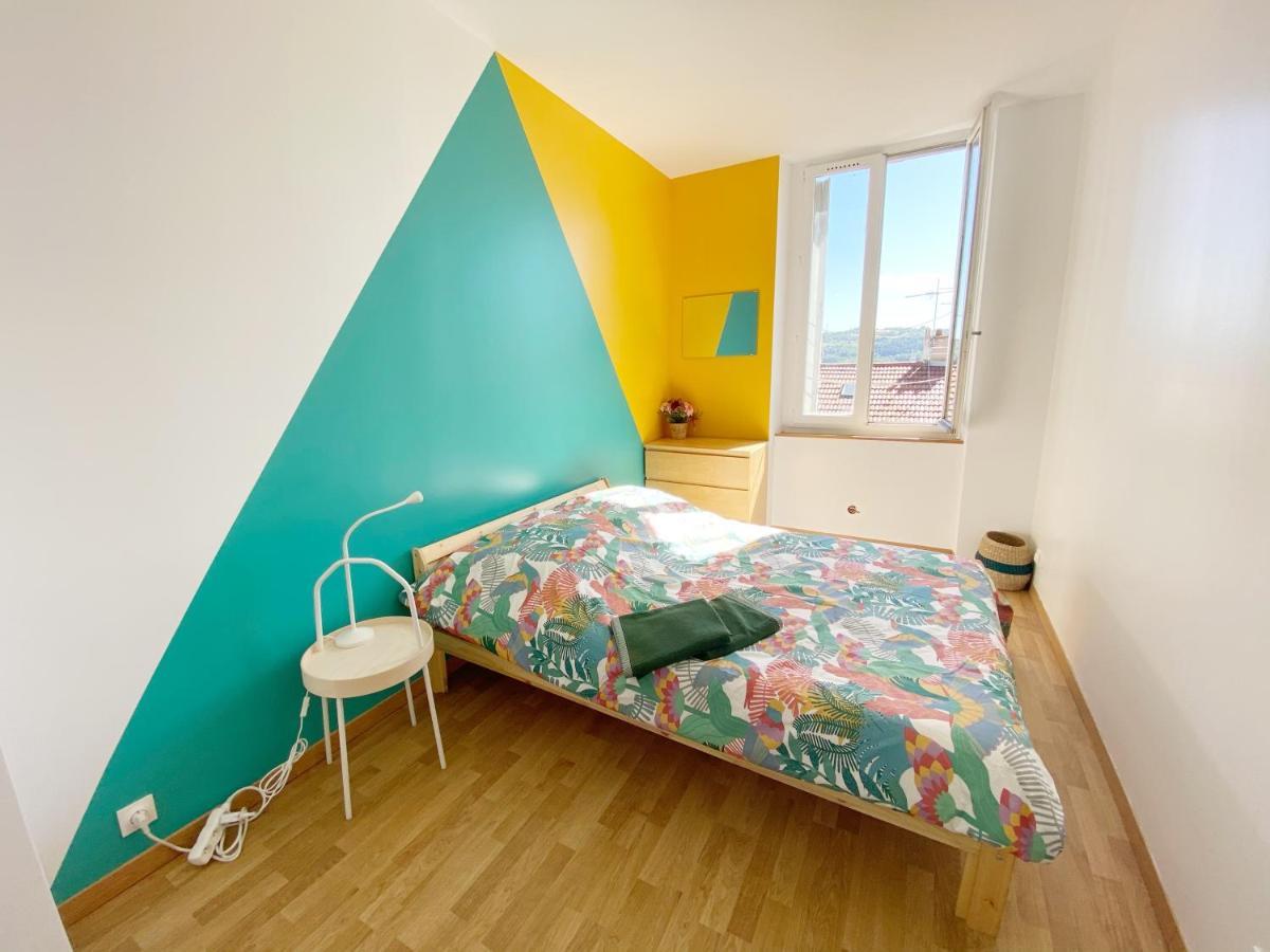 22 Chic & Cosy Grand Appart 92M2 Parking Gratuit Hypercentre Netflix سانت إتيان المظهر الخارجي الصورة